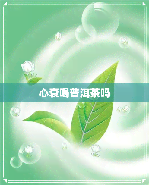 心衰喝普洱茶吗