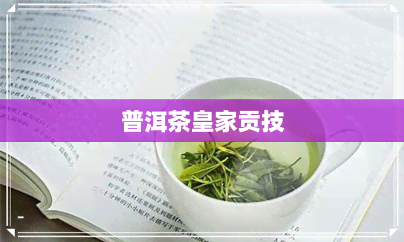 普洱茶皇家贡技