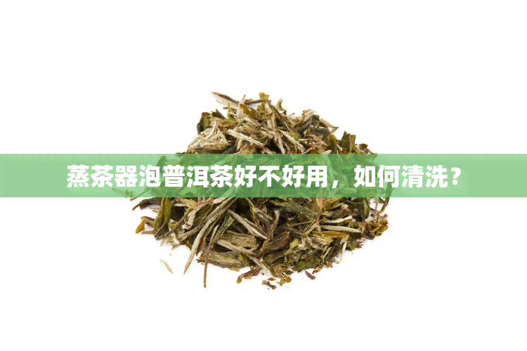 蒸茶器泡普洱茶好不好用，如何清洗？