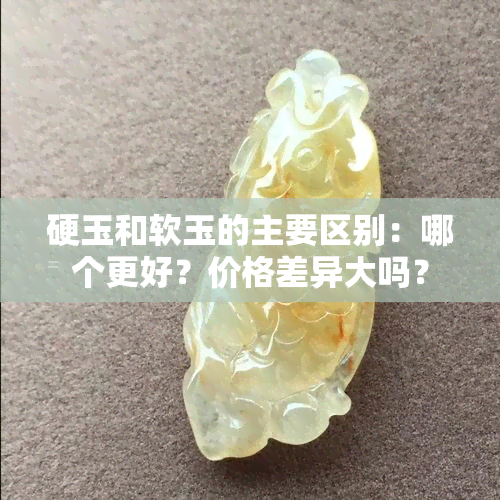 硬玉和软玉的主要区别：哪个更好？价格差异大吗？