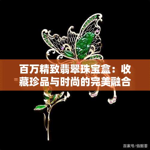 百万精致翡翠珠宝盒：收藏珍品与时尚的完美融合