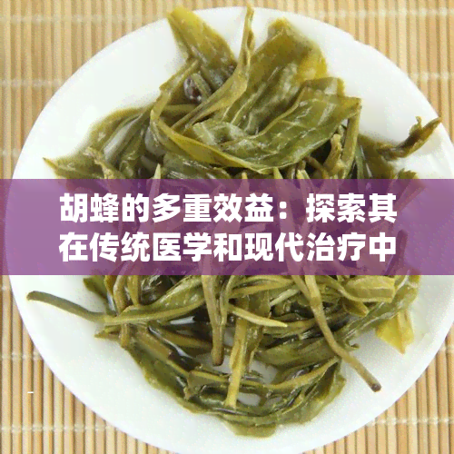 胡蜂的多重效益：探索其在传统医学和现代治疗中的应用