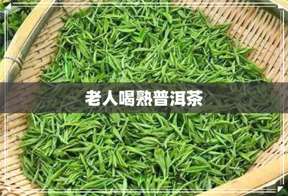 老人喝熟普洱茶