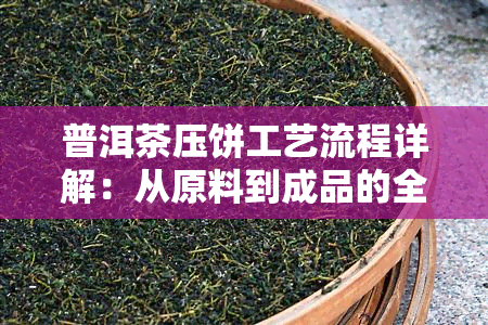 普洱茶压饼工艺流程详解：从原料到成品的全方位解析