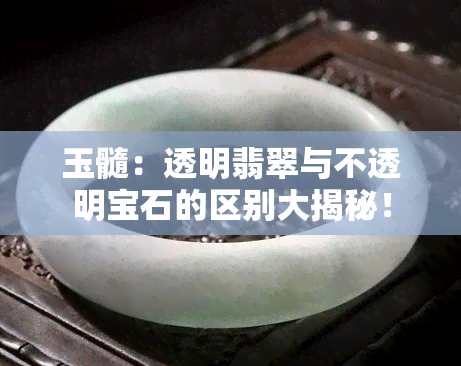 玉髓：透明翡翠与不透明宝石的区别大揭秘！