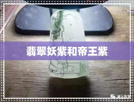 翡翠妖紫和帝王紫