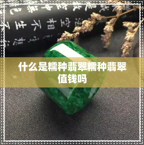 什么是糯种翡翠糯种翡翠值钱吗