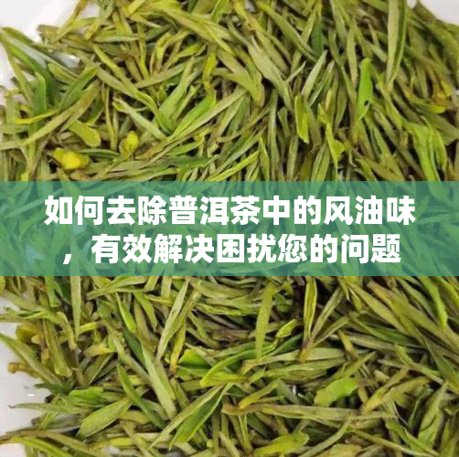 如何去除普洱茶中的风油味，有效解决困扰您的问题