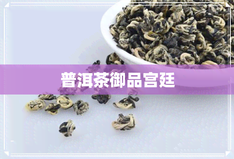 普洱茶御品宫廷