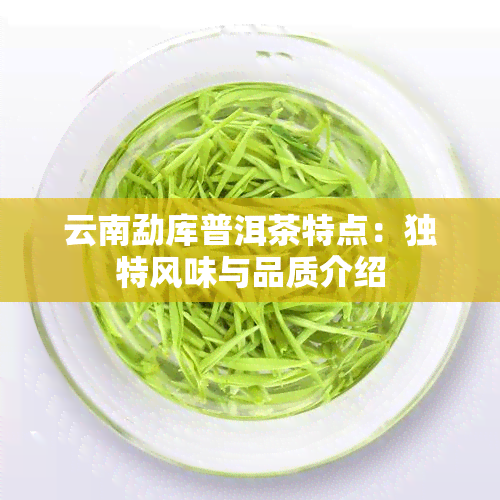 云南勐库普洱茶特点：独特风味与品质介绍