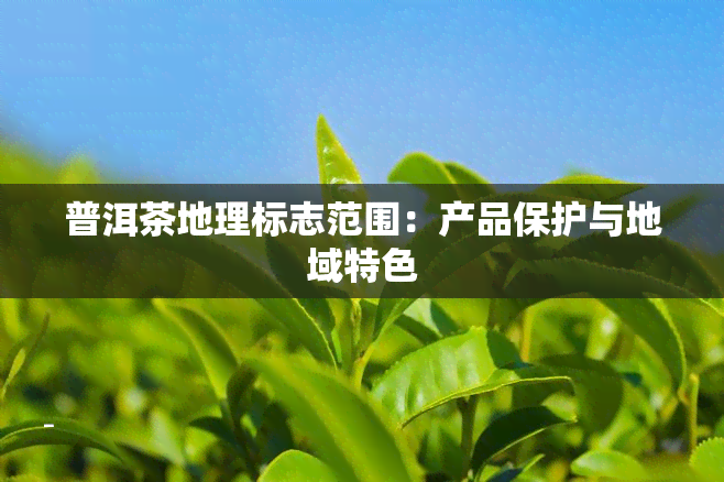 普洱茶地理标志范围：产品保护与地域特色