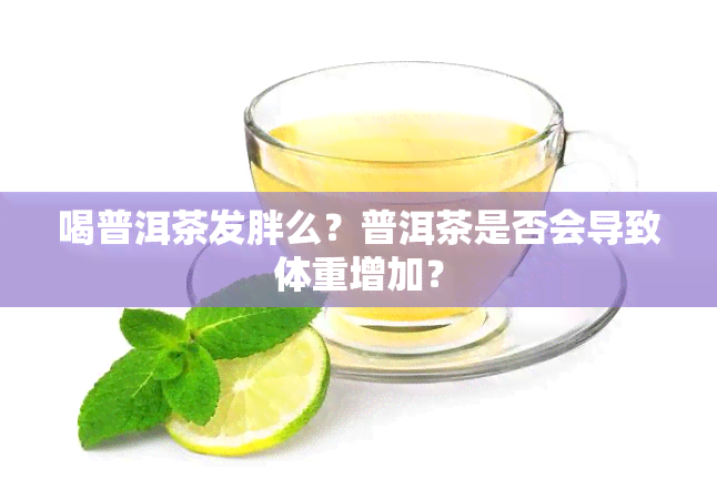 喝普洱茶发胖么？普洱茶是否会导致体重增加？