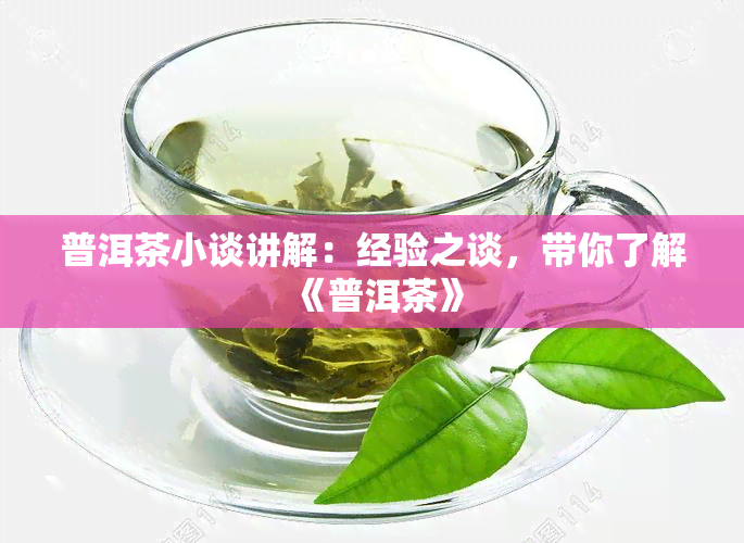 普洱茶小谈讲解：经验之谈，带你了解《普洱茶》