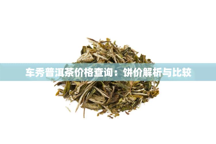 车秀普洱茶价格查询：饼价解析与比较