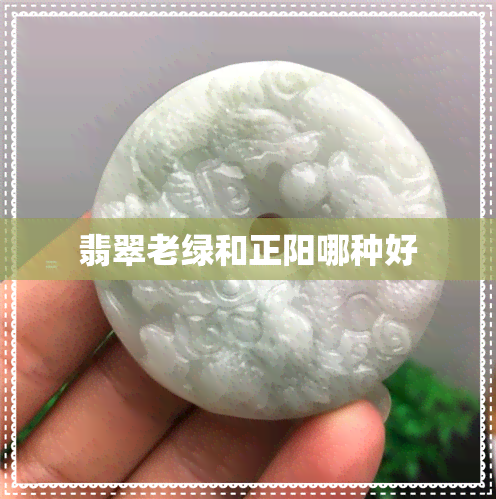 翡翠老绿和正阳哪种好