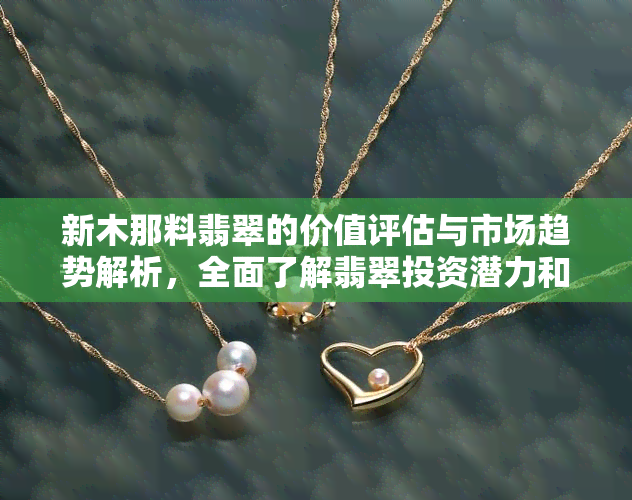 新木那料翡翠的价值评估与市场趋势解析，全面了解翡翠投资潜力和价格走势