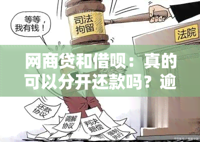 网商贷和借呗：真的可以分开还款吗？逾期协商处理资讯分享