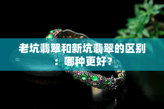 老坑翡翠和新坑翡翠的区别：哪种更好？