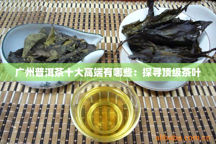 广州普洱茶十大高端有哪些：探寻顶级茶叶