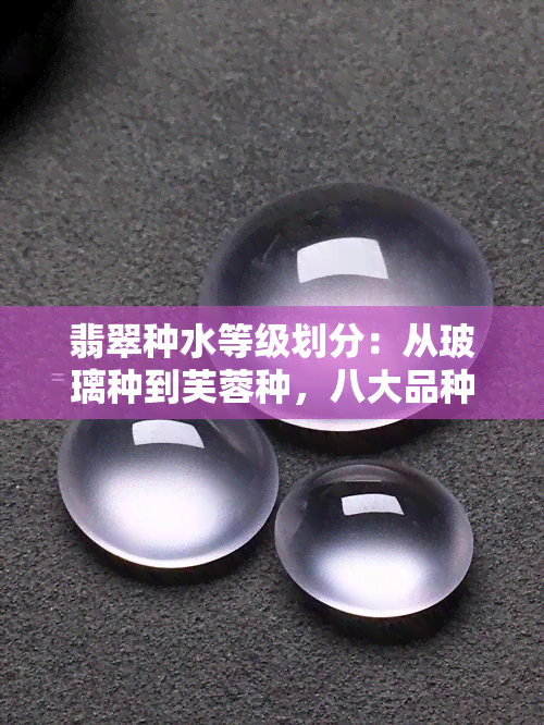 翡翠种水等级划分：从玻璃种到芙蓉种，八大品种特征解析