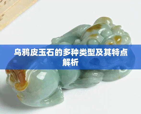 乌鸦皮玉石的多种类型及其特点解析