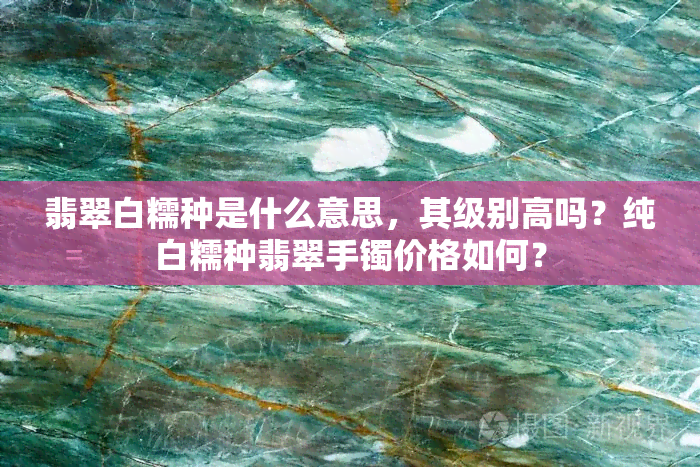 翡翠白糯种是什么意思，其级别高吗？纯白糯种翡翠手镯价格如何？