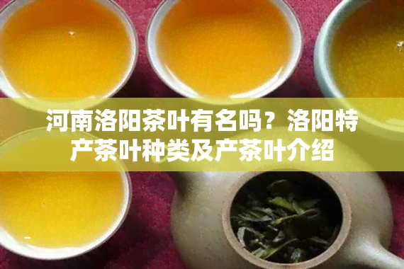 河南洛阳茶叶有名吗？洛阳特产茶叶种类及产茶叶介绍