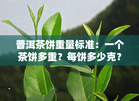 普洱茶饼重量标准：一个茶饼多重？每饼多少克？