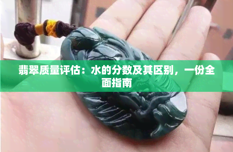 翡翠质量评估：水的分数及其区别，一份全面指南