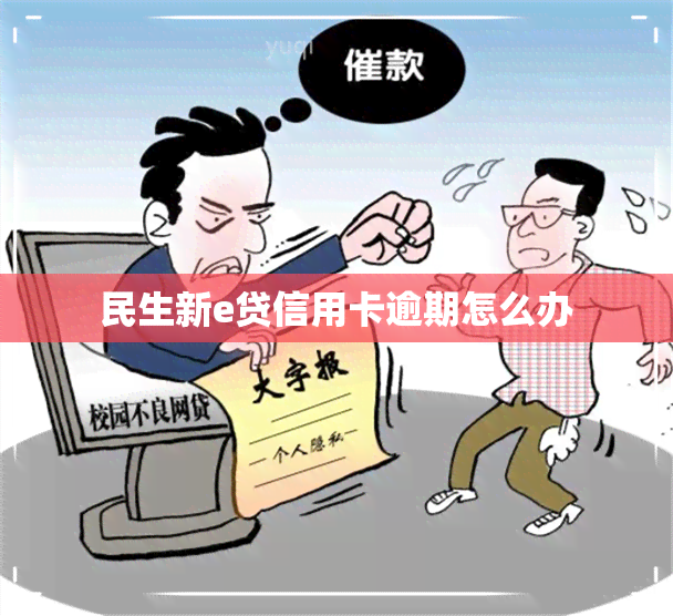 民生新e贷信用卡逾期怎么办