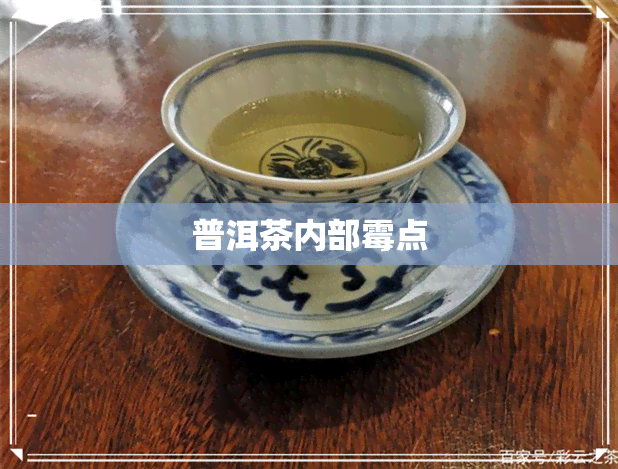 普洱茶内部霉点