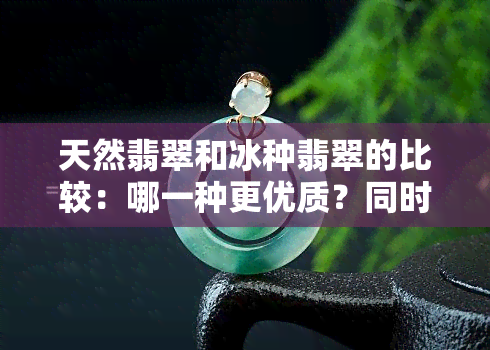 天然翡翠和冰种翡翠的比较：哪一种更优质？同时探讨购买与鉴别方法