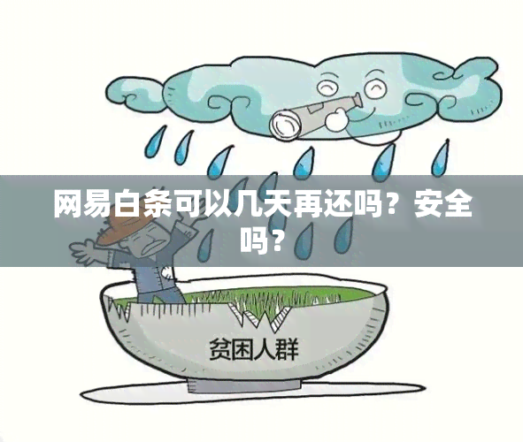 网易白条可以几天再还吗？安全吗？