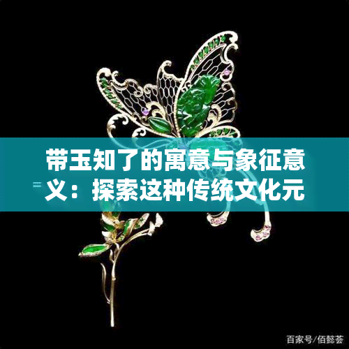 带玉知了的寓意与象征意义：探索这种传统文化元素背后的故事和含义