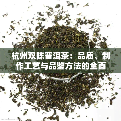 杭州双陈普洱茶：品质、制作工艺与品鉴方法的全面指南