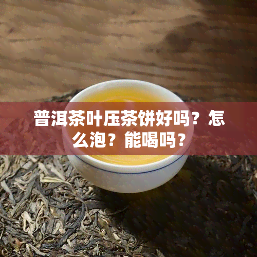 普洱茶叶压茶饼好吗？怎么泡？能喝吗？