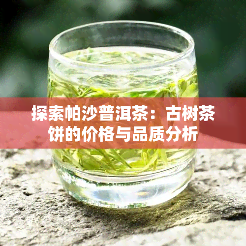 探索帕沙普洱茶：古树茶饼的价格与品质分析