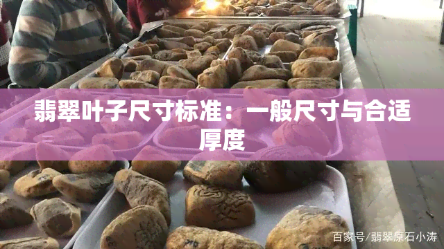 翡翠叶子尺寸标准：一般尺寸与合适厚度