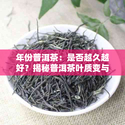 年份普洱茶：是否越久越好？揭秘普洱茶叶质变与年份的关系