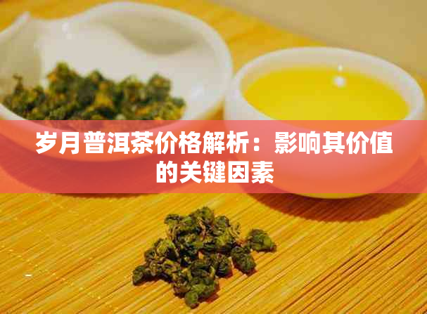 岁月普洱茶价格解析：影响其价值的关键因素