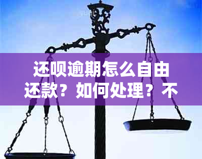 还呗逾期怎么自由还款？如何处理？不还款会有什么后果？