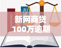 新网商贷100万逾期未还，如何处理？