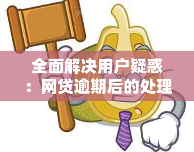 全面解决用户疑惑：网贷逾期后的处理方式及预防措