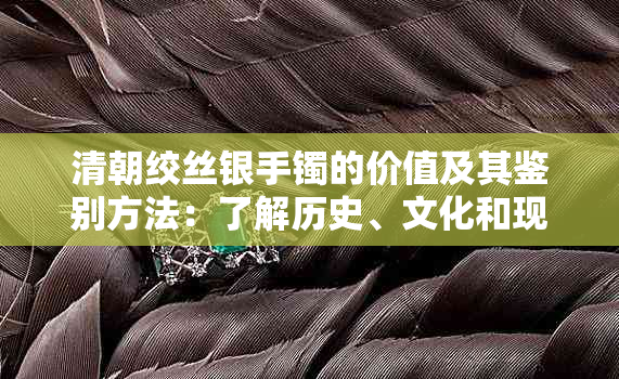 清朝绞丝银手镯的价值及其鉴别方法：了解历史、文化和现代市场影响