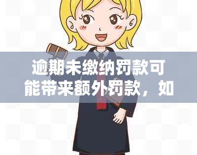 逾期未缴纳罚款可能带来额外罚款，如何避免并了解相关政策？