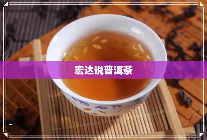 宏达说普洱茶