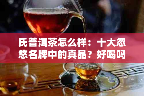 氏普洱茶怎么样：十大忽悠名牌中的真品？好喝吗？官网购买链接！