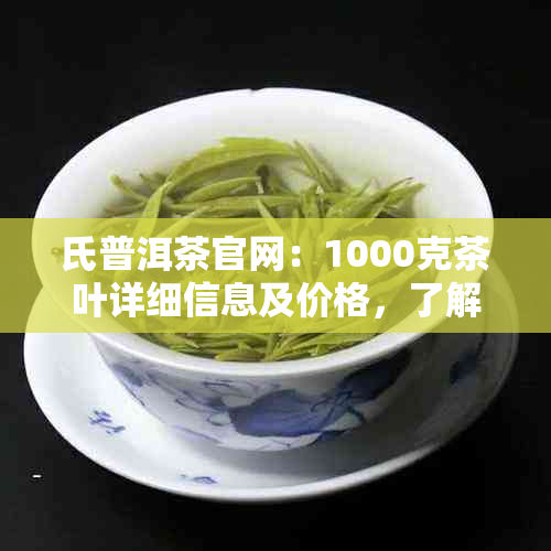 氏普洱茶官网：1000克茶叶详细信息及价格，了解高品质普洱茶的关键选择