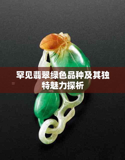 罕见翡翠绿色品种及其独特魅力探析