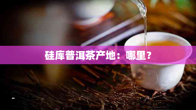 硅库普洱茶产地：哪里？